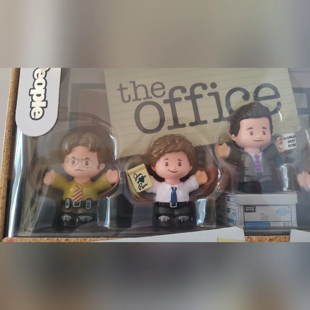 Fisher Price The Office Little People Collectors Edition 4 figures NWT